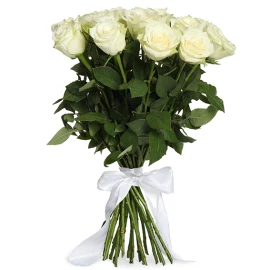 Bouquet of 11 Virgin Roses