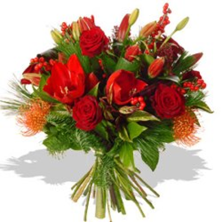 Deluxe Holiday Roses